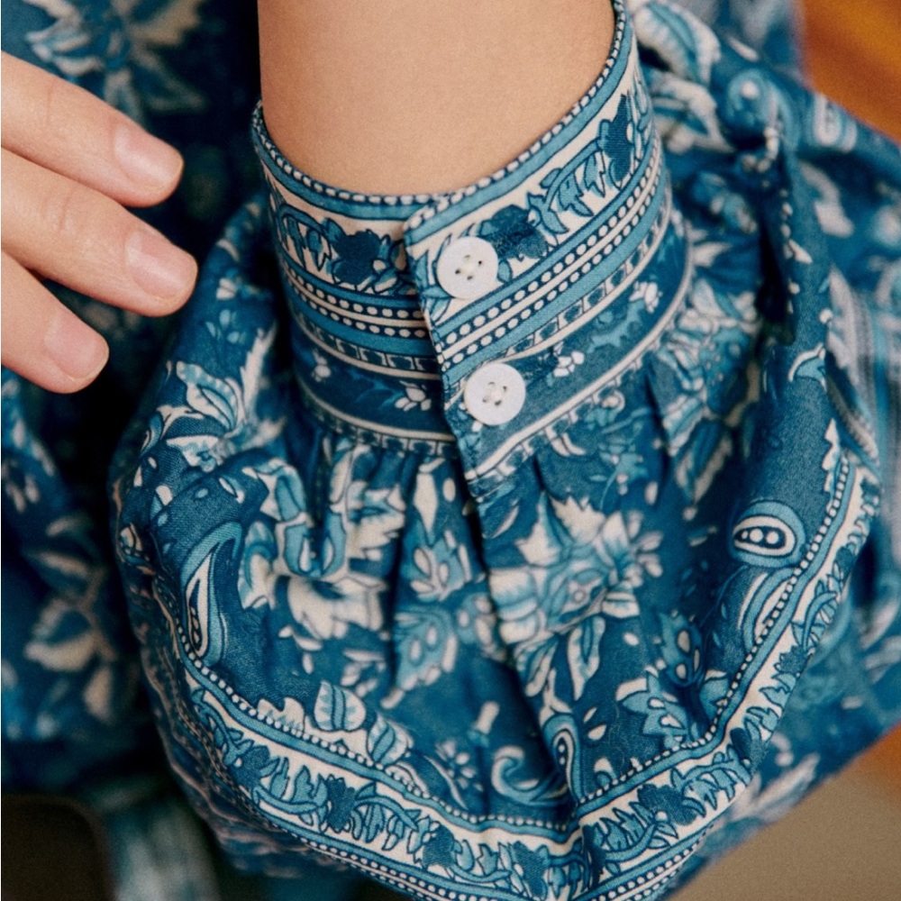 Sezane X Sea NY Mariana Blouse - Picture 4 of 9